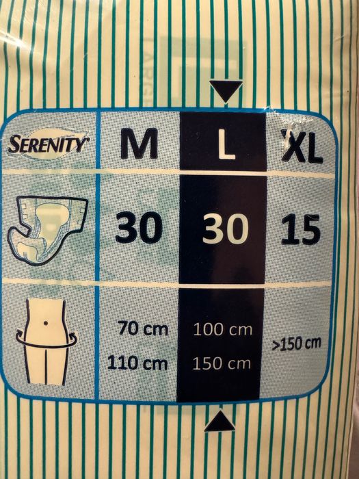 Vand Pampers Adulti L