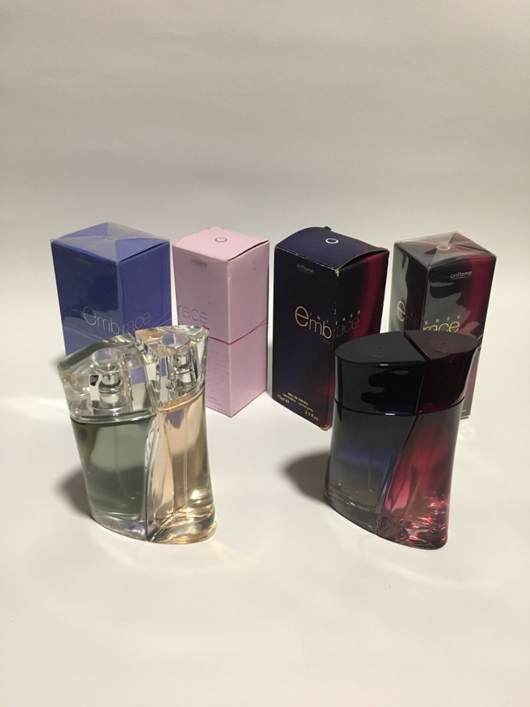 Parfumuri de damă și bărbat EMBRACE și EMBRACE INTENSE - Oriflame