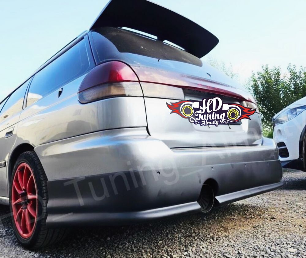 Губа на задний бампер V2 Subaru Legacy BG