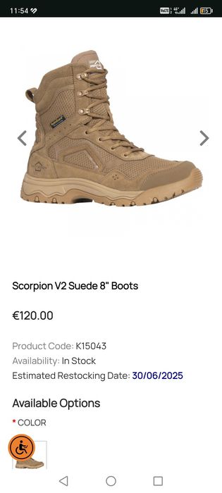 Bocanci militari PENTAGON SCORPION V2