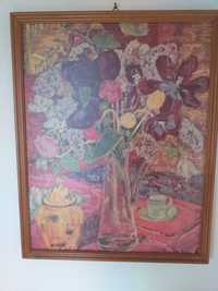 Картина "Черни лалета" на HANNA CYBISOWA от Народния музей на Варшава