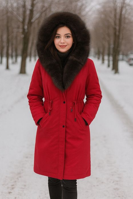 Зимняя Красная парка 12 000