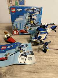 Lego city 60275 , complet, original, elicopter politie