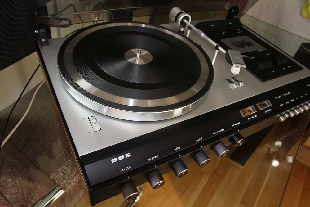 Dux / Philips 22RH937 cu pick-up GC008, casetofon N2510 si boxe