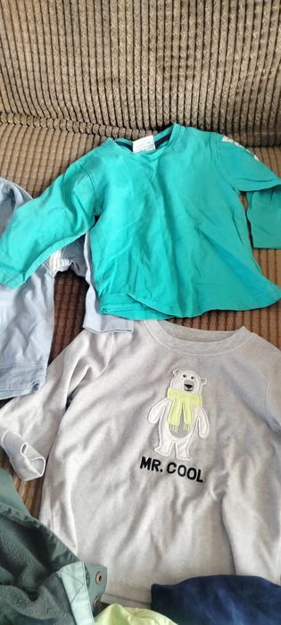 Лот есен зима дрешки за момче 80-86 размер