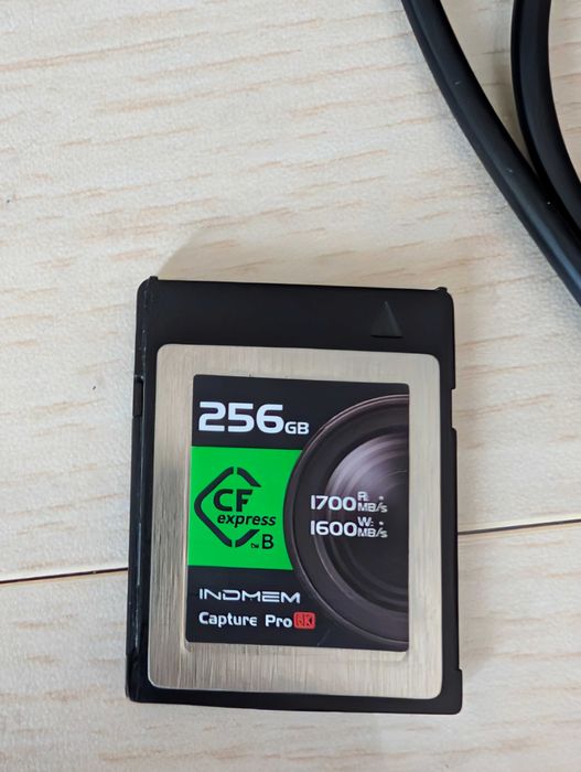 CFexpress Type B карта Indmem Capture Pro 256GB