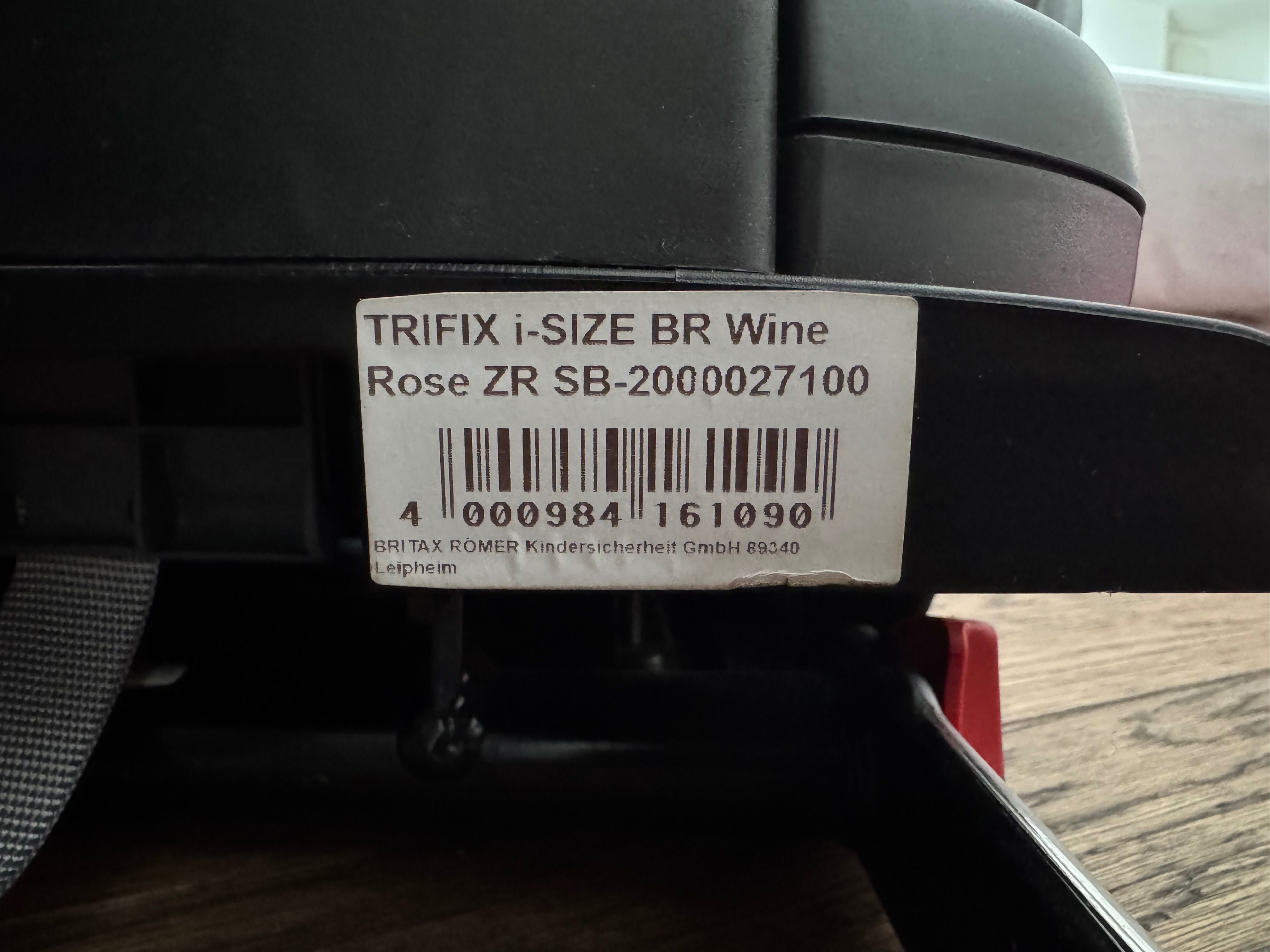 BRITAX ROMER TRIFIX i-SIZE BR Wine столче за кола