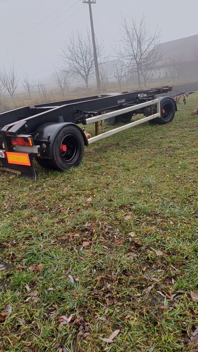 Remorca abrollkipper huffermann