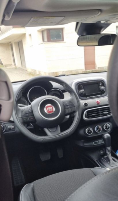 Продавам червен автомобил Fiat 500x 2017г. автоматик