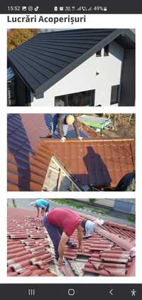 Reparații de urgență acoperișuri