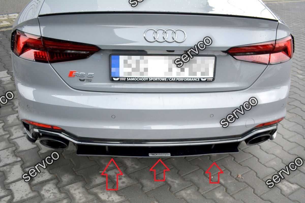 Pachet Body kit tuning Audi A5 RS5 Mk2 F5 Coupe 2017-2019 v8 - Maxton