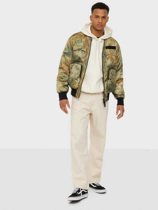 Mackage Baxter Camo Down Bomber Jacket бруталното яке - М и L