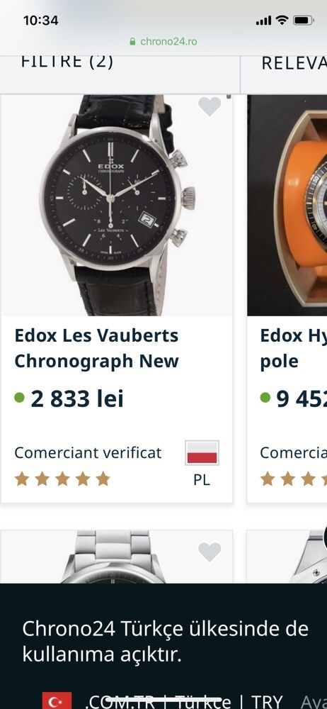 Ceas Edox