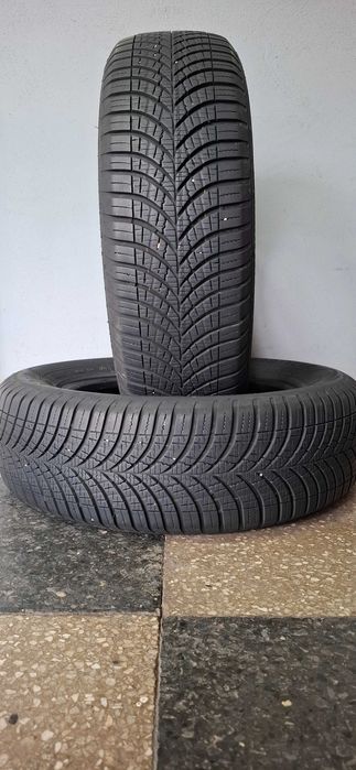 2бр. 185/65/15 Goodyear 6.8mm грайфер, дот 23г. Безплатен монтаж