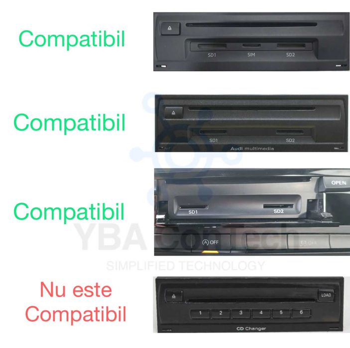 Modul Bluetooth pentru muzica MMI 3G pentru AUDI A3 A4 A5 A6 Q5 Q7