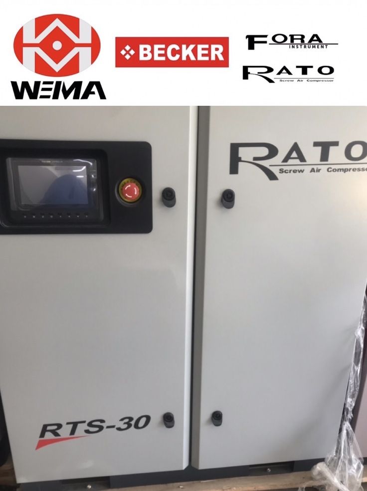 Винтовой компрессор Rato( 7,5- 300квт) от Fora Group. Скидка 10%