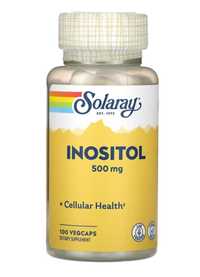 Иноститол, 500 мг, 100 растительных капсул Inozitol
