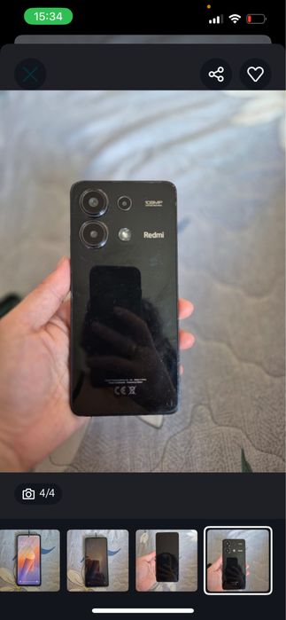 Redmi note 13  коробка есть