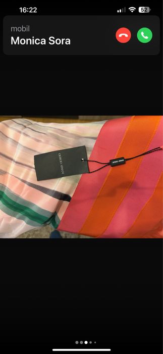 Rochie deosebita matase Giorgio Armani originala