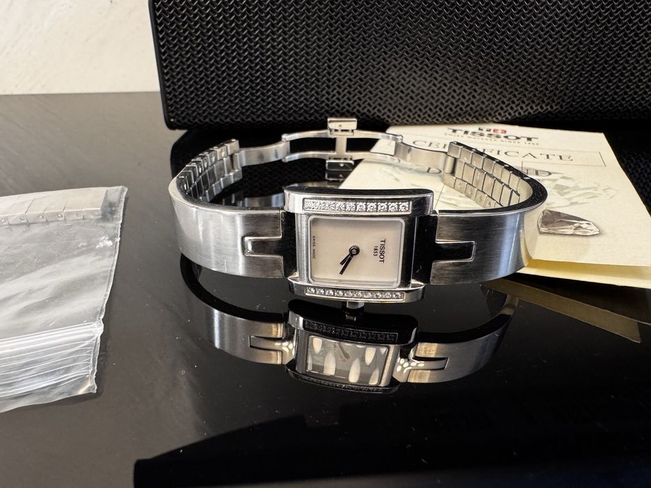 Ceas Tissot cu diamante, full box