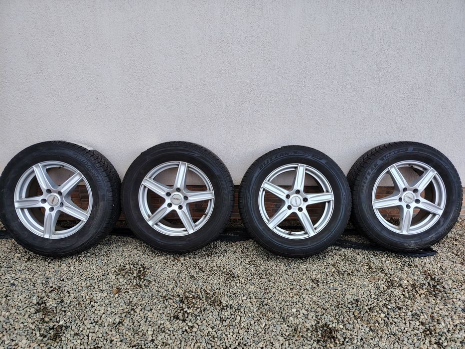 Jante aliaj 5x114,3 R17 Toyota Dacia Nissan Renault+anvelope 225/65r17