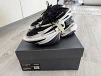 Resail! Sneakers BALMAIN, Unicorn Low Top, Black White