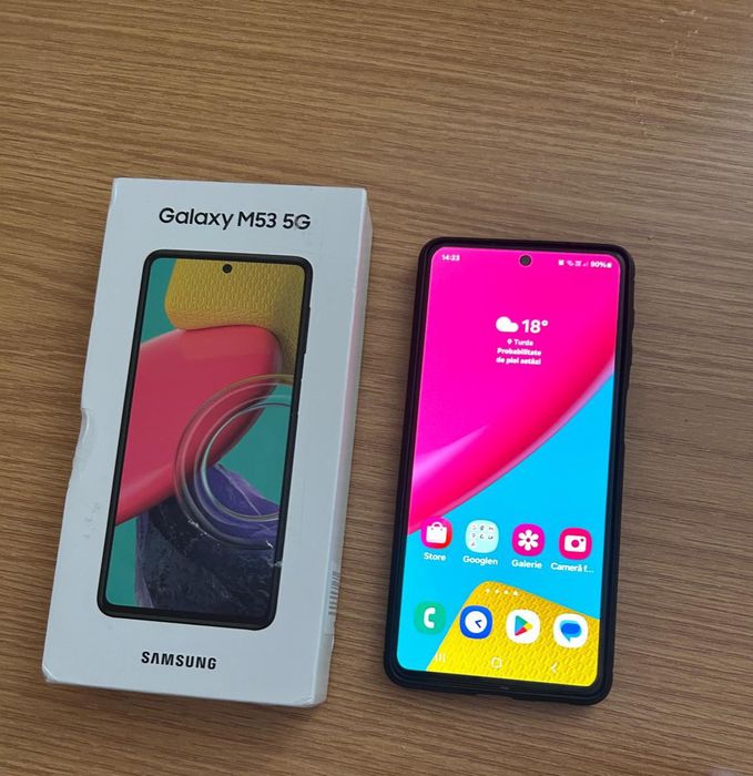 Samsung Galaxy M 53, 5G,, 128 GB memorie internă, memorie RAM 8 GB
