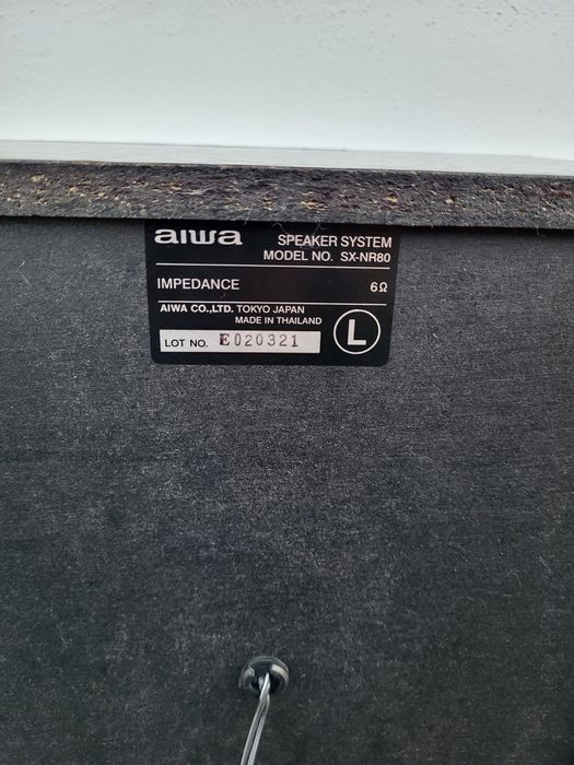 Boxe de Raft AIWA SX-NR80