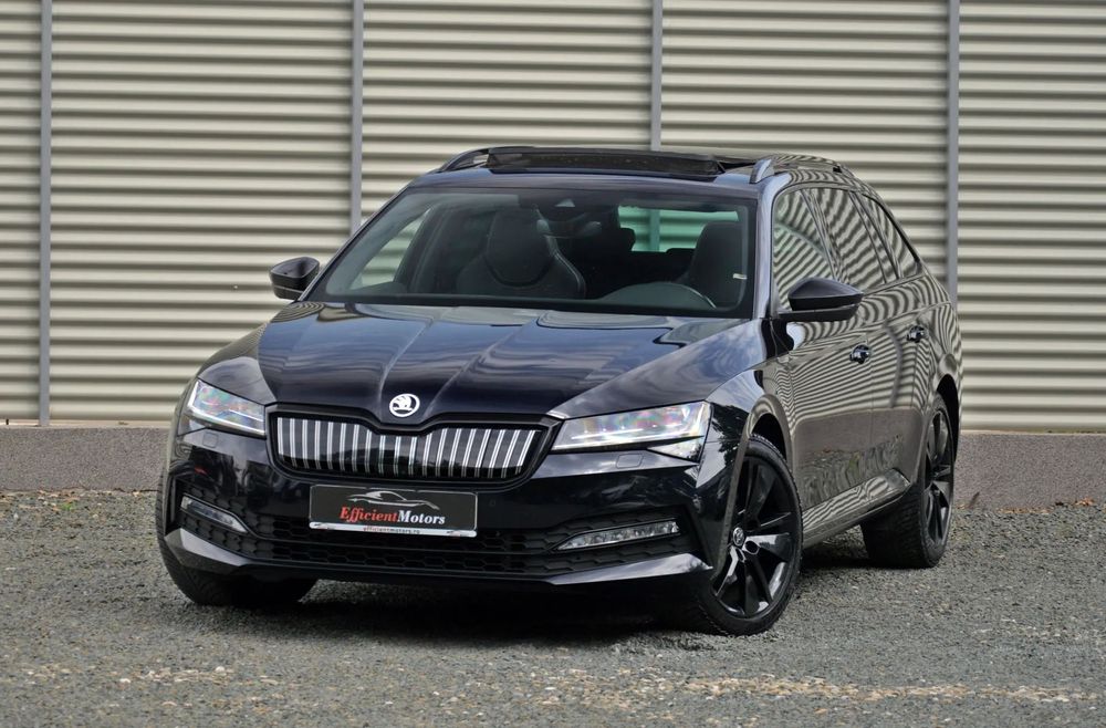 Skoda Superb Sportline/Webasto/Panoramic/Trapa/Camere 360/Blind spot/Alcantara