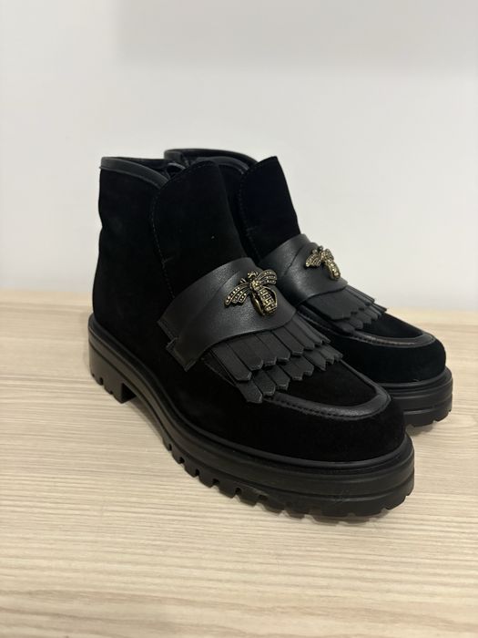 Cizme casual cu putina blanita, 37