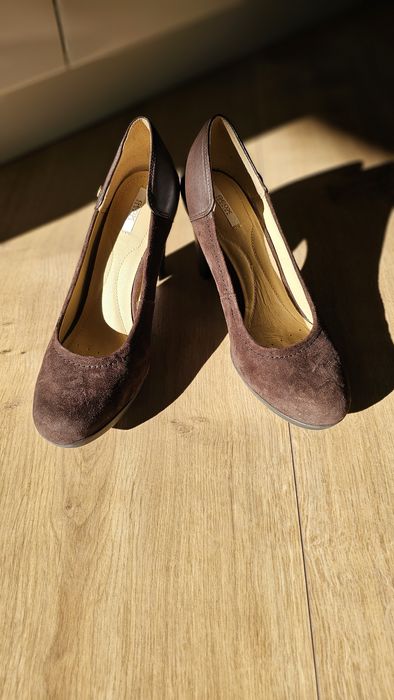 GEOX pantofi piele intoarsa