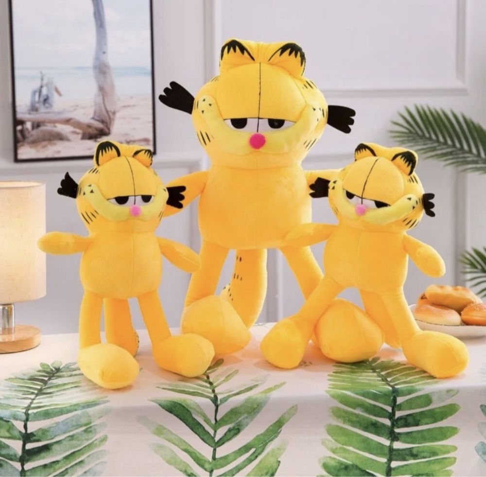 Голяма плюшена играчка Гарфилд/плюшена играчка Гарфилд
