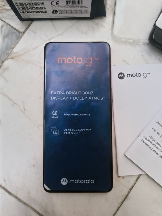Motorola Moto G04 перфектен като нов