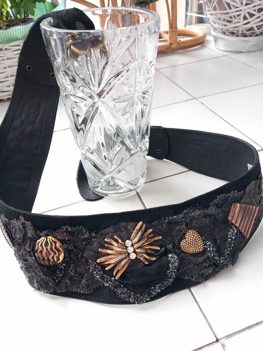 Дизайнерски кожен колан Италия