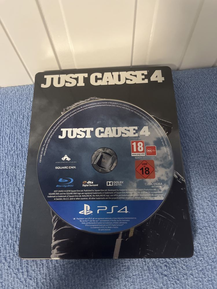 Joc Just cause4 playstation4 steelbook edition