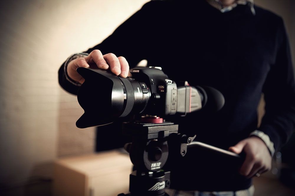 Videograf professional. Kontent tayyorlash