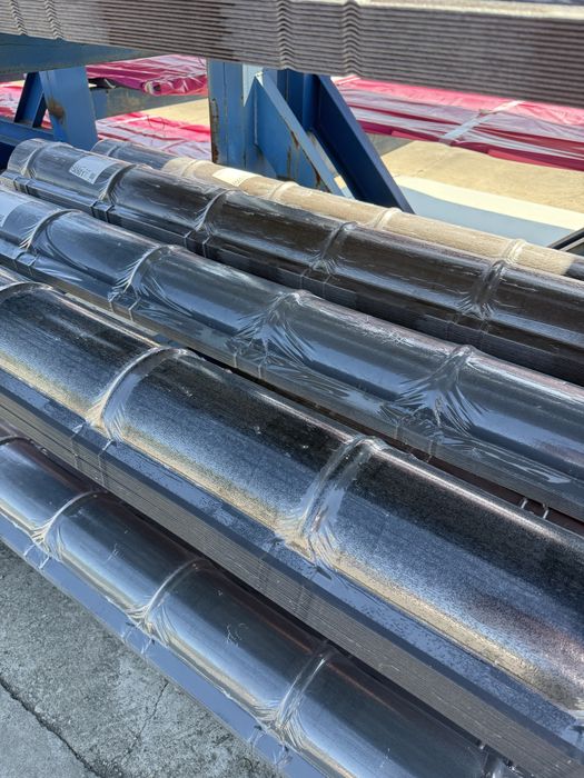 Tablă Tip Țiglă Metalică Acoperiș RAL 8017 Maro Cărămiziu Mat 0,5