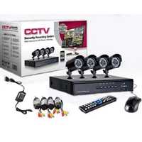 Комплект с 4 камери И DVR 4 - канален - "CCTV"