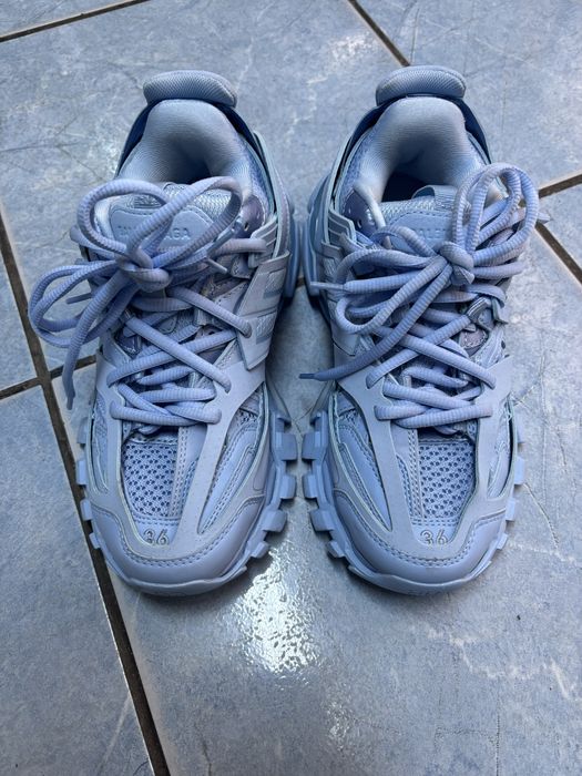 Papuci Balenciaga Track Baby Blue