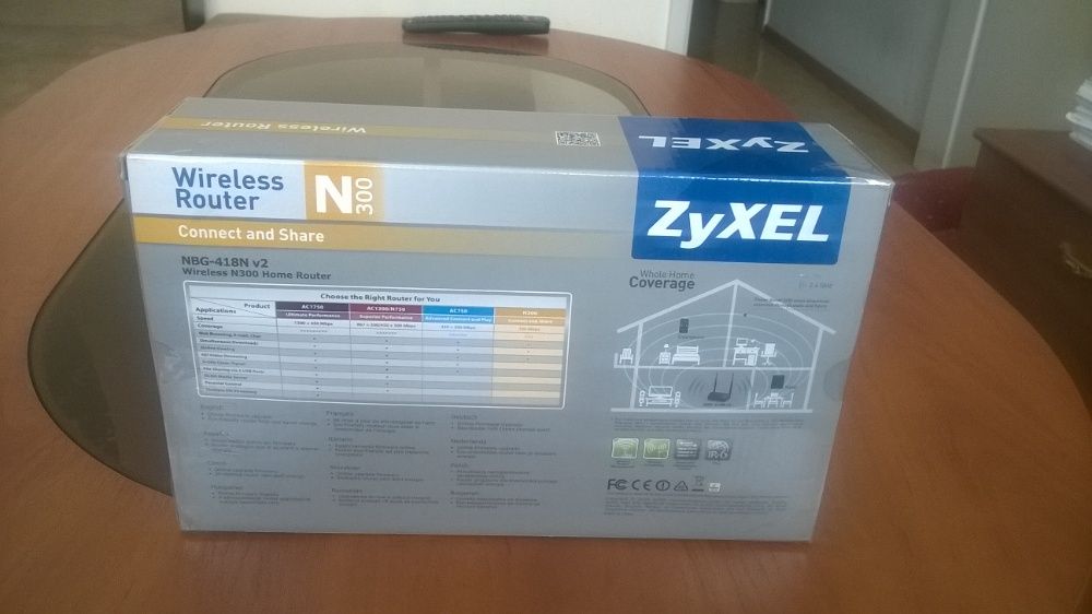 Рутер за дома и офиса, модел ZyXEL N300