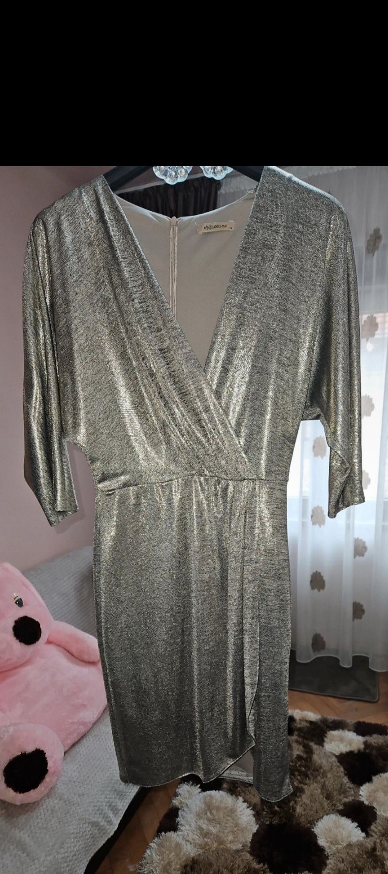 Rochie argintie damă