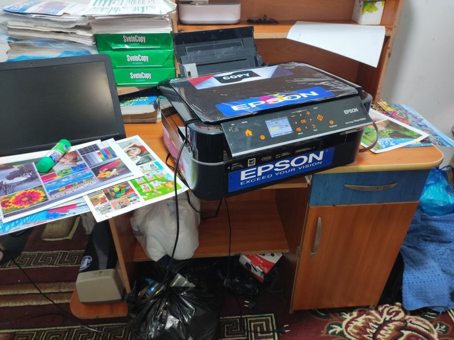 Epson L 660 ozida chiqargan rasmlar etibor bering juda tiniq chiqaradi