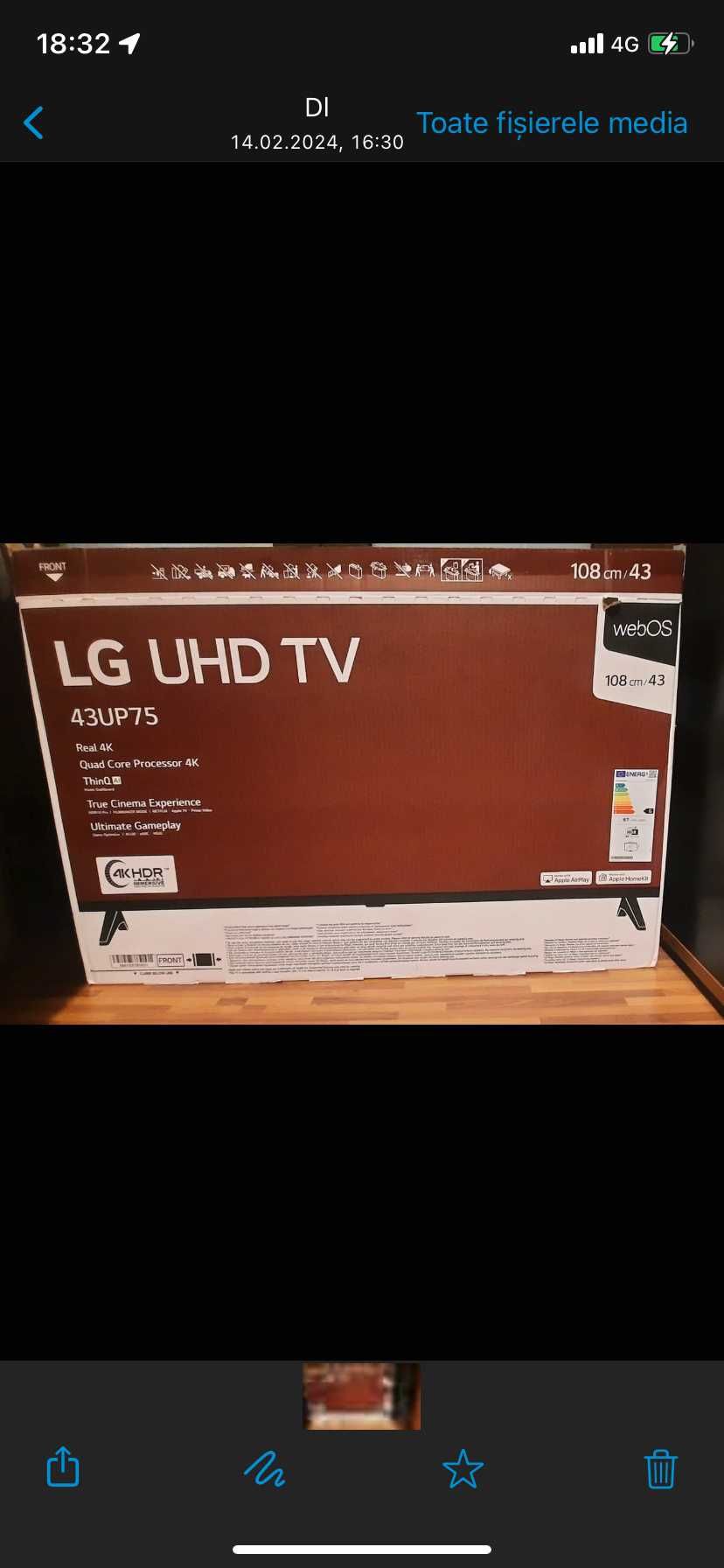 Sursa sau modul video pentru: LG UHD TV 43UP75
