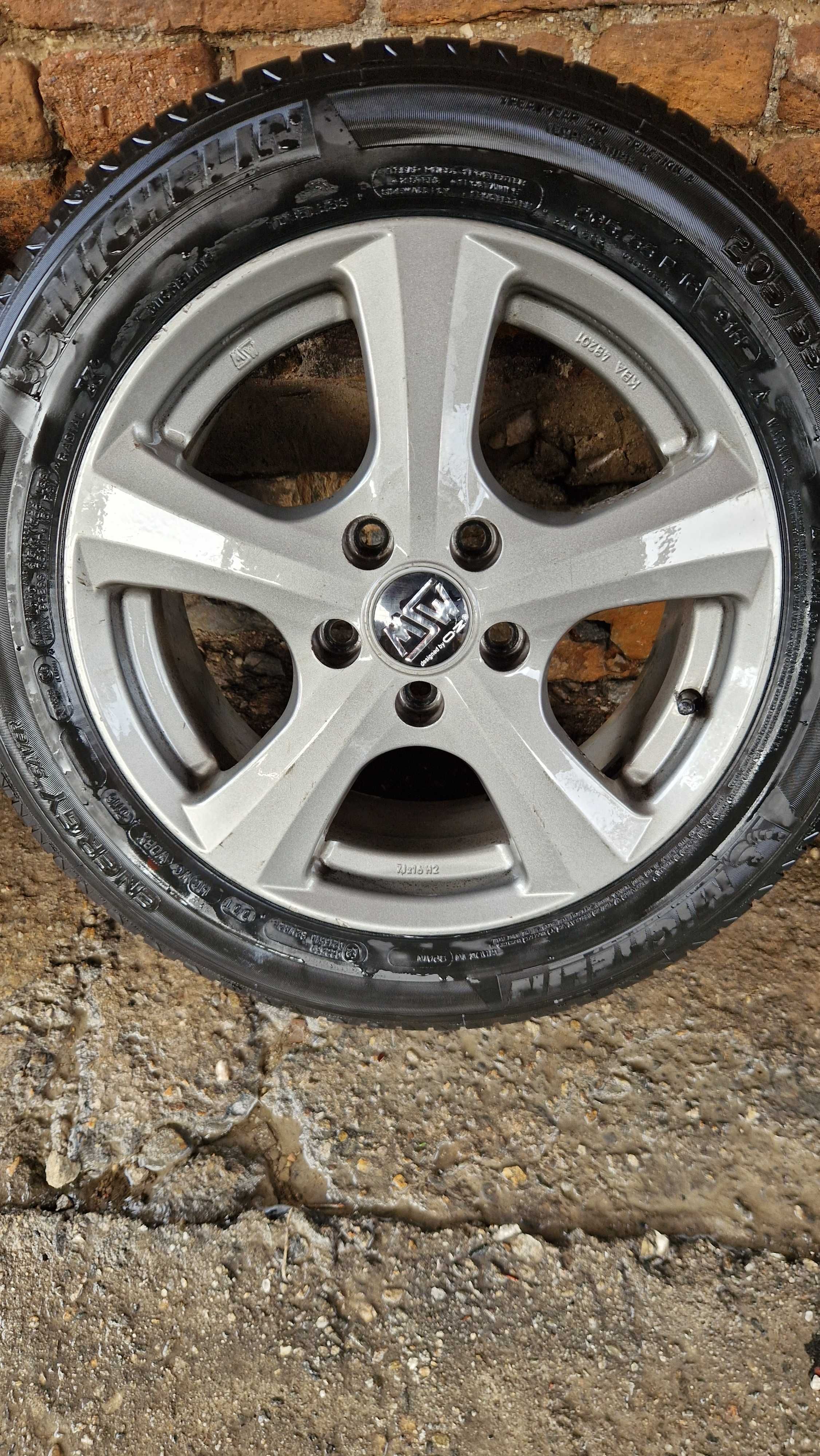 VW,VAG GRUP OZ RACING джанти със летни гуми 205/55/16 7J×16 ET48 5×11