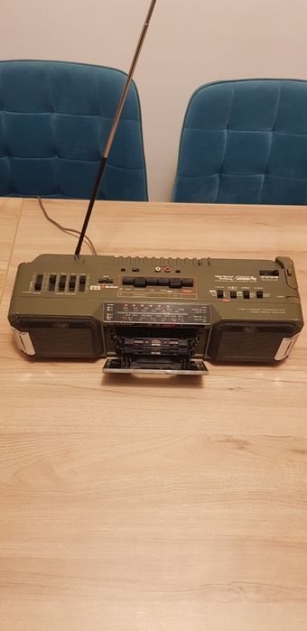 Radio casetofon Sharp WQ-T282H(GR) dublucasetofon Twin Mechanism