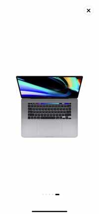Macbook Pro 16" 2020, 512gb SSD, Touchbar, Intel 9th + Radeon Pro