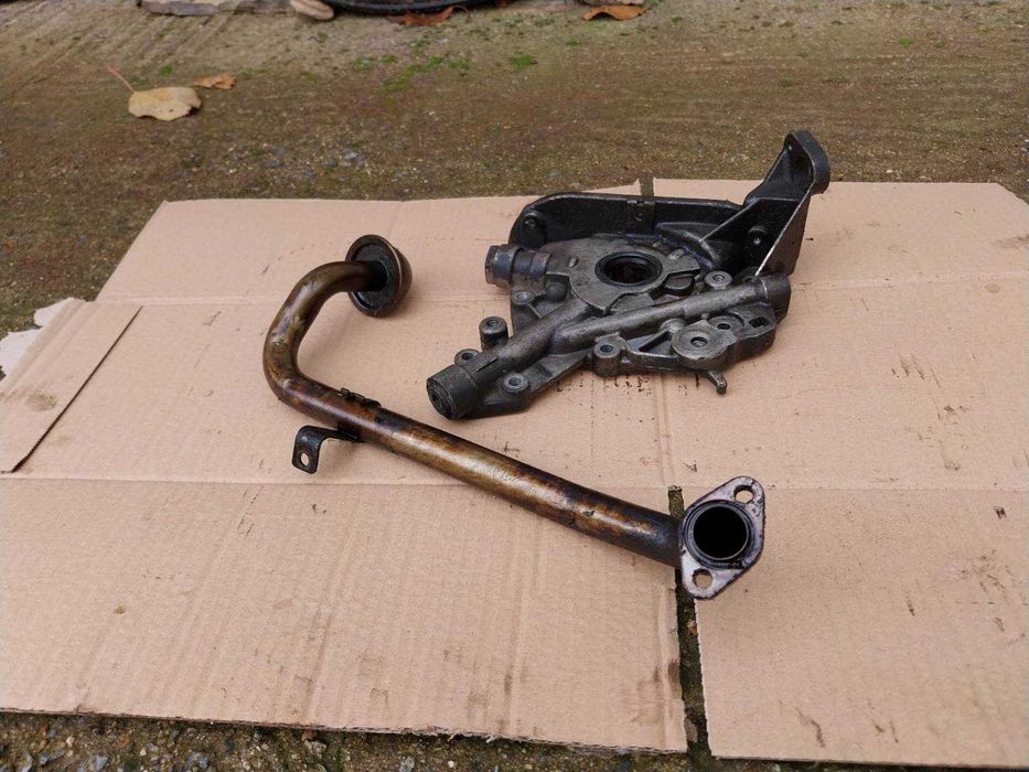 Цилиндрова глава за двигател x18xe1, картер, капак клапани, масл помпа