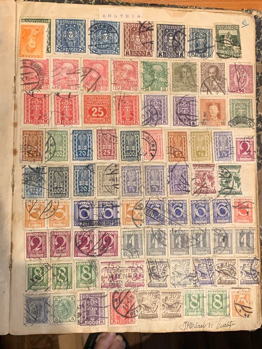 Vand timbre vechi 1927