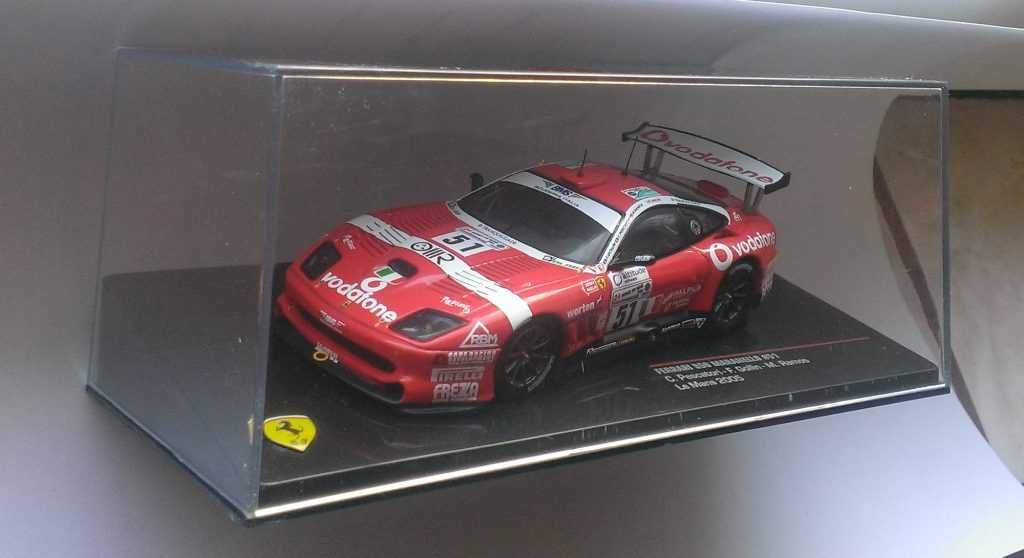 Macheta Ferrari 550 Maranello LeMans 2005 - IXO Premium 1/43 (Le Mans)