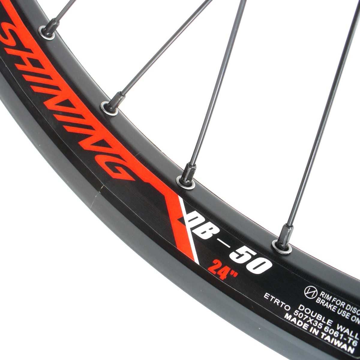 24 Shinning - Formula Cartridge Disc QR Wheelset Широки Капли Диск